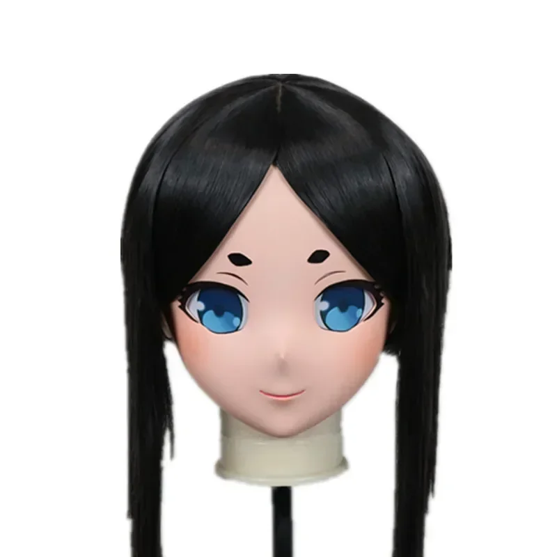 

(B128) Индивидуальная пожизненная маска для трансвеститов с корпусом, силиконовая аниме, маска кигуруми Immoral Guild, косплей