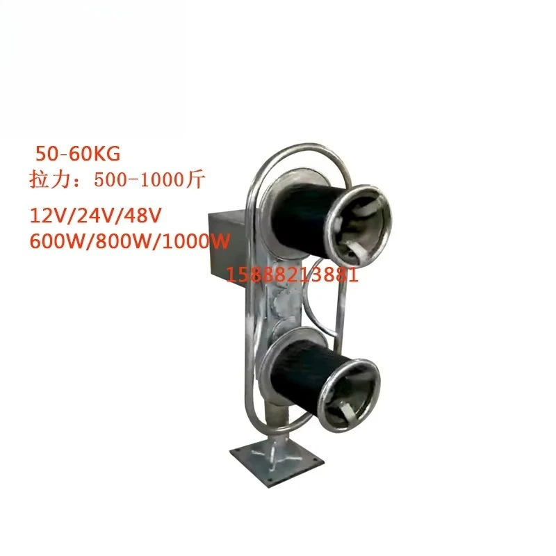 Electric 12V 24V 48V machine fish hook, transporter, hydraulic trawl winch long-line porter