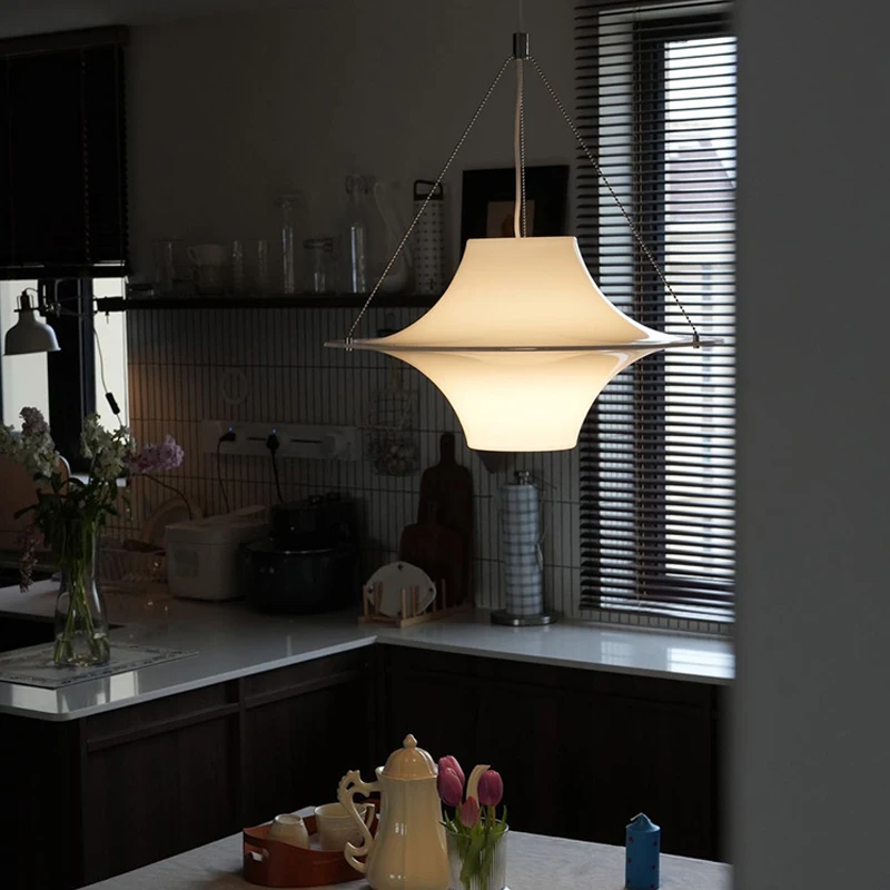 2026 Nordic Minimalist Lokki Seagull UFO Chandelier Living Room Dining Room Bedroom Pendant Lights Home Decor Hanging Lamp Fixtu