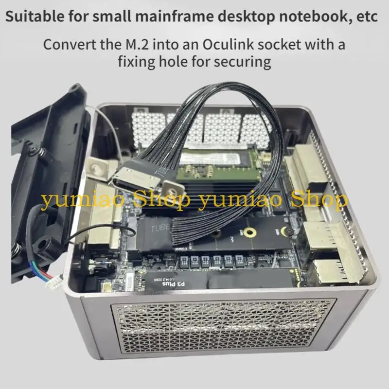 

587b Advanced M.2 к Oculink Extension Bord поддерживает передачу данных PCIE4.0