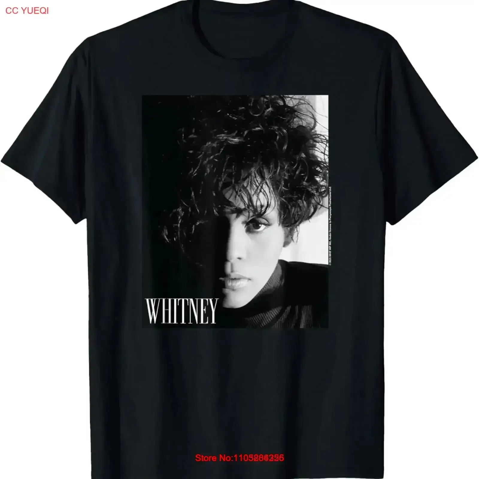 Whitney Houston Box T Shirt vintage Washed homme streetwear designer clothes Breathable graphic Stretched Soft vintage Washed