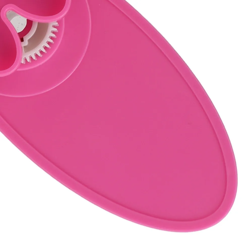Herramienta Ligera para Ondular Papel, Tamaño Pequeño, Herramienta de Plástico para Quilling, Ondulador de Papel de Plástico Color Rojo Rosa