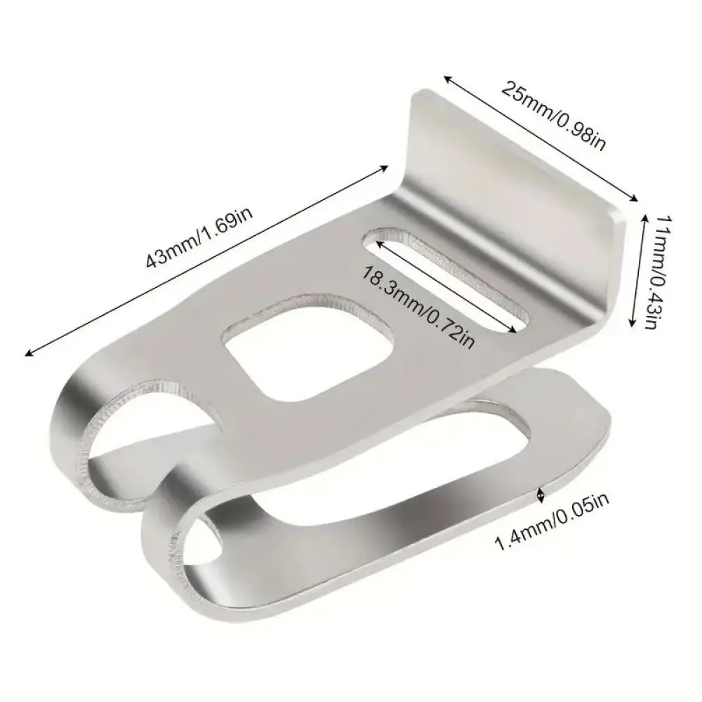 Metal Belt Hook For Makita Drill Driver Accessory Replacement Fastener Clip Tool Spare Parts Construction Work Gear