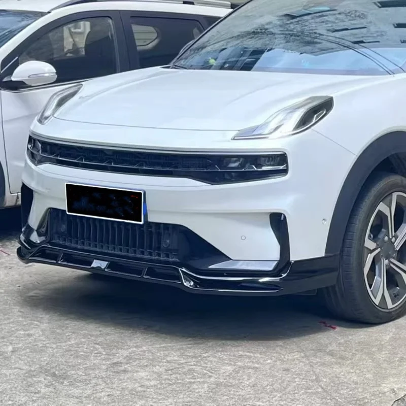 Car Front Shovel Rear Lip For Lynk&Co 2020 2021 20222 2023 2024 convert gloss black surround
