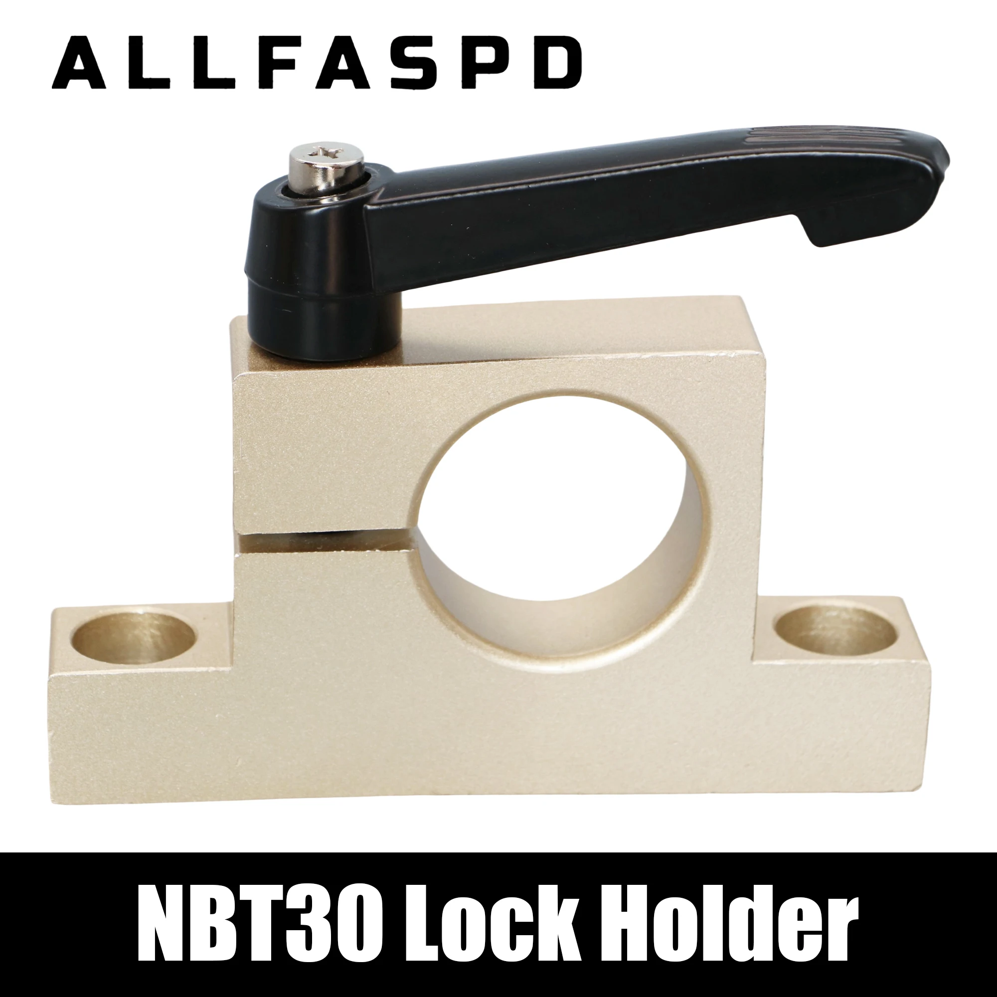 NBT30 Tool Holder Locking Fixture Aluminum Alloy 46mm NBT30 Lock Tool Holder Tighten Device for CNC Router Milling Machine