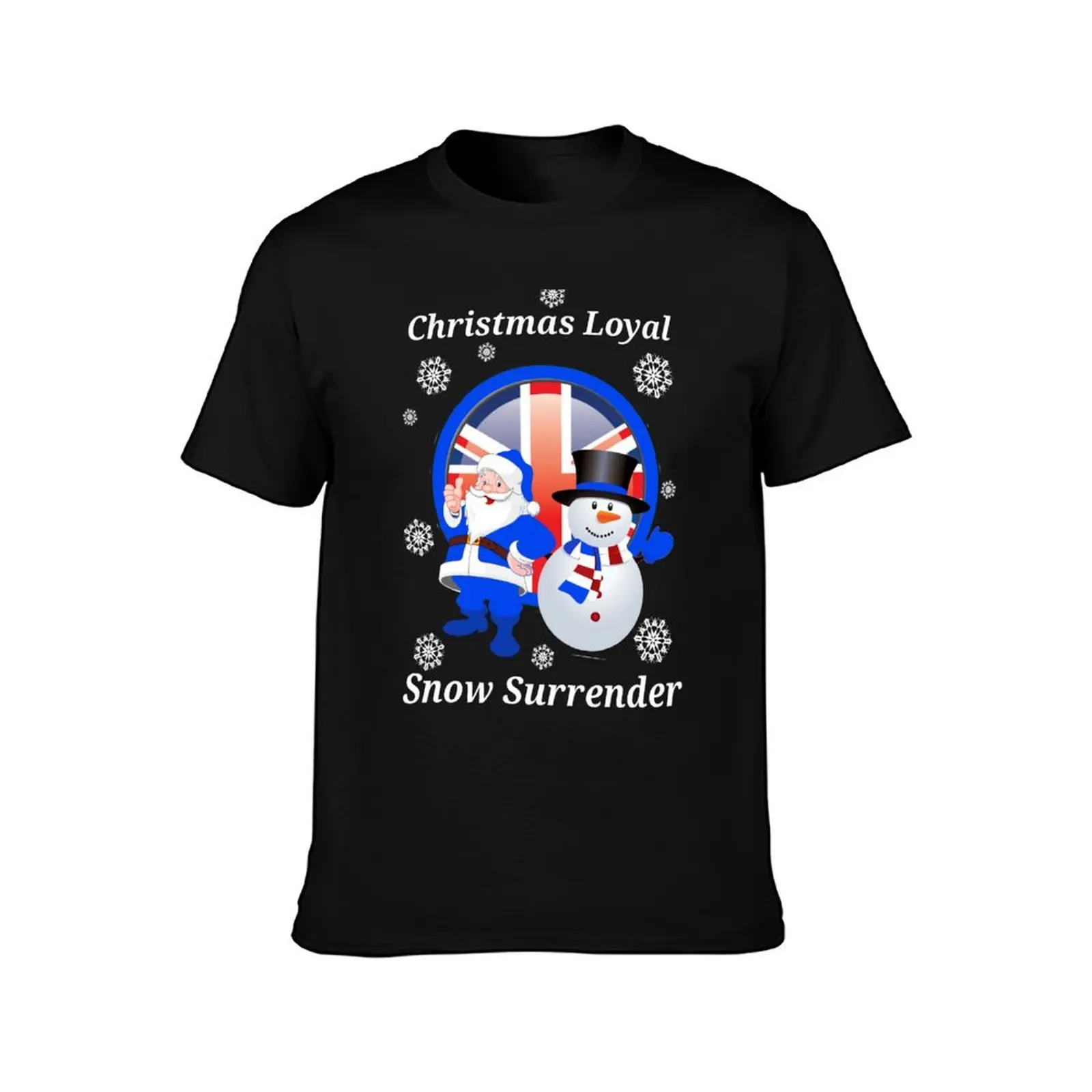 Christmas Loyal Snow Surrender T-Shirt Casual Work Wear T-Shirt