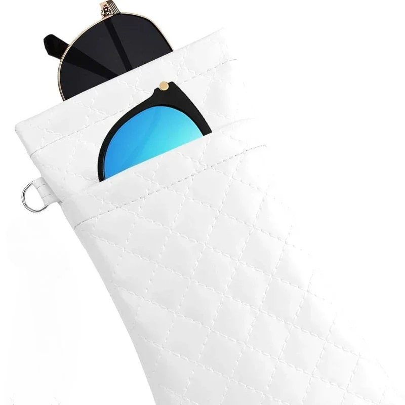 1Pc Double-Layer Glasses Storage Bag Soft Glasses Box Mobile Phone Sunglasses Glasses Bag