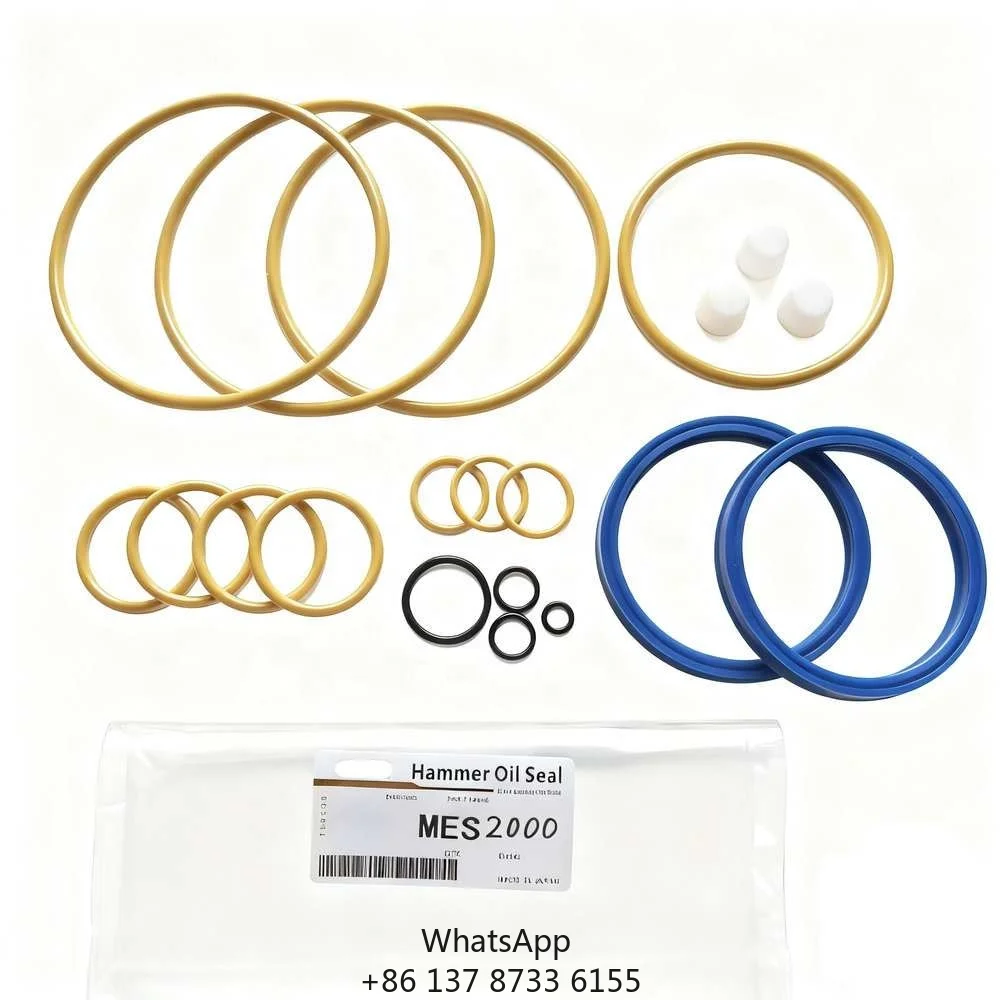 Hydraulic Breaker Cylinder Seal Kit For MES2500 MES3000 MES3500 MES4000 MES5000 Demolition Mining Use Aftermarket Repair Parts