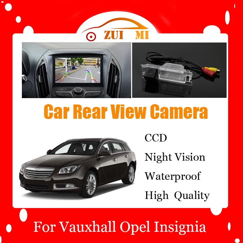 

Car Reverse Rear View Camera For Vauxhall Opel Insignia 2009~2014 CCD Full HD Night Vision Backup Parking Camera Waterproof