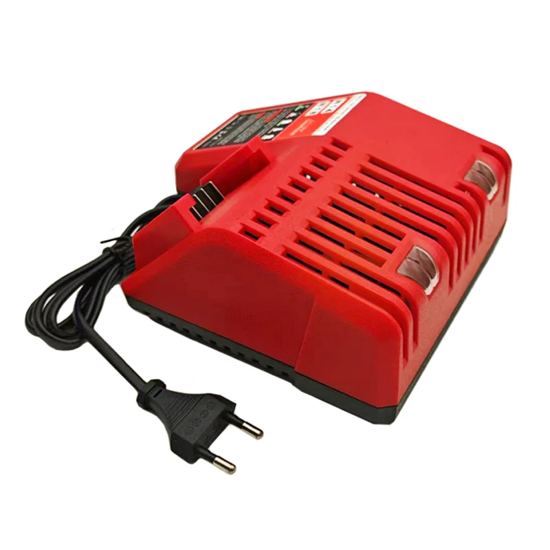 Peças dos acessórios da ferramenta elétrica para milwaukee 14.4v 18v carregador de bateria de íon de lítio para bateria de íon de lítio m18 48-11-1852 48-11-1811