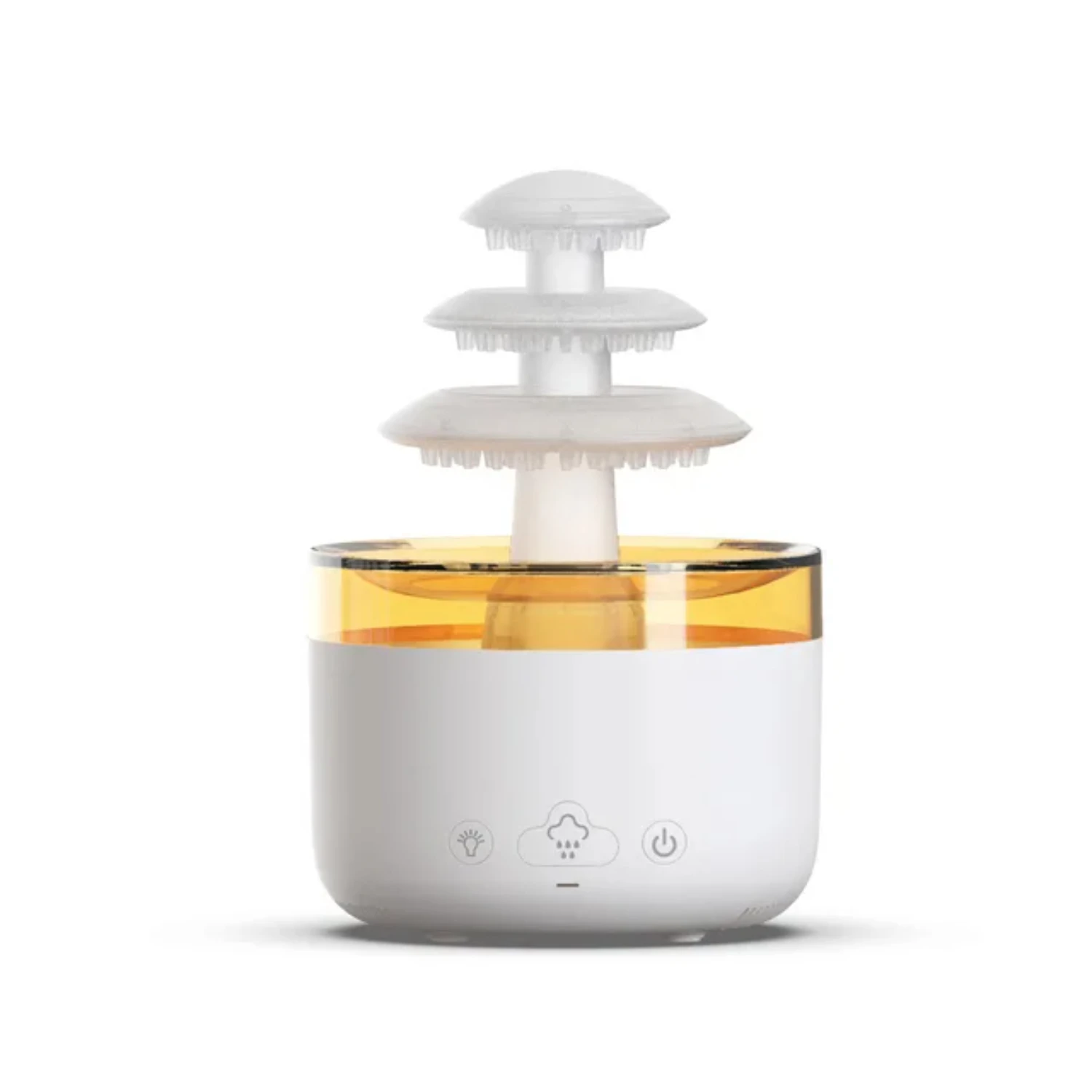 

Rain Cloud Aromatherapy Diffuser Ultrasonic Air Humidifier Soothing Water Drops Sound Essential Oil Diffuser with LED Lamp