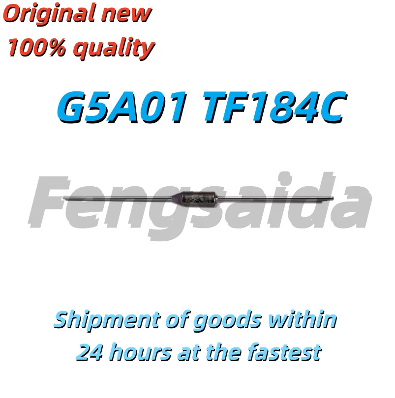 2PCS  G5A01 TF184C 열 차단 퓨즈 184도 16A 250V 184 ° C G5A01184C G5A00184C
