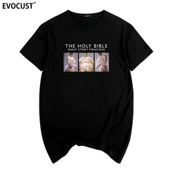 Manic Street Preachers HOLY BIBLE T-shirt Cotton Men T shirt New TEE TSHIRT Womens