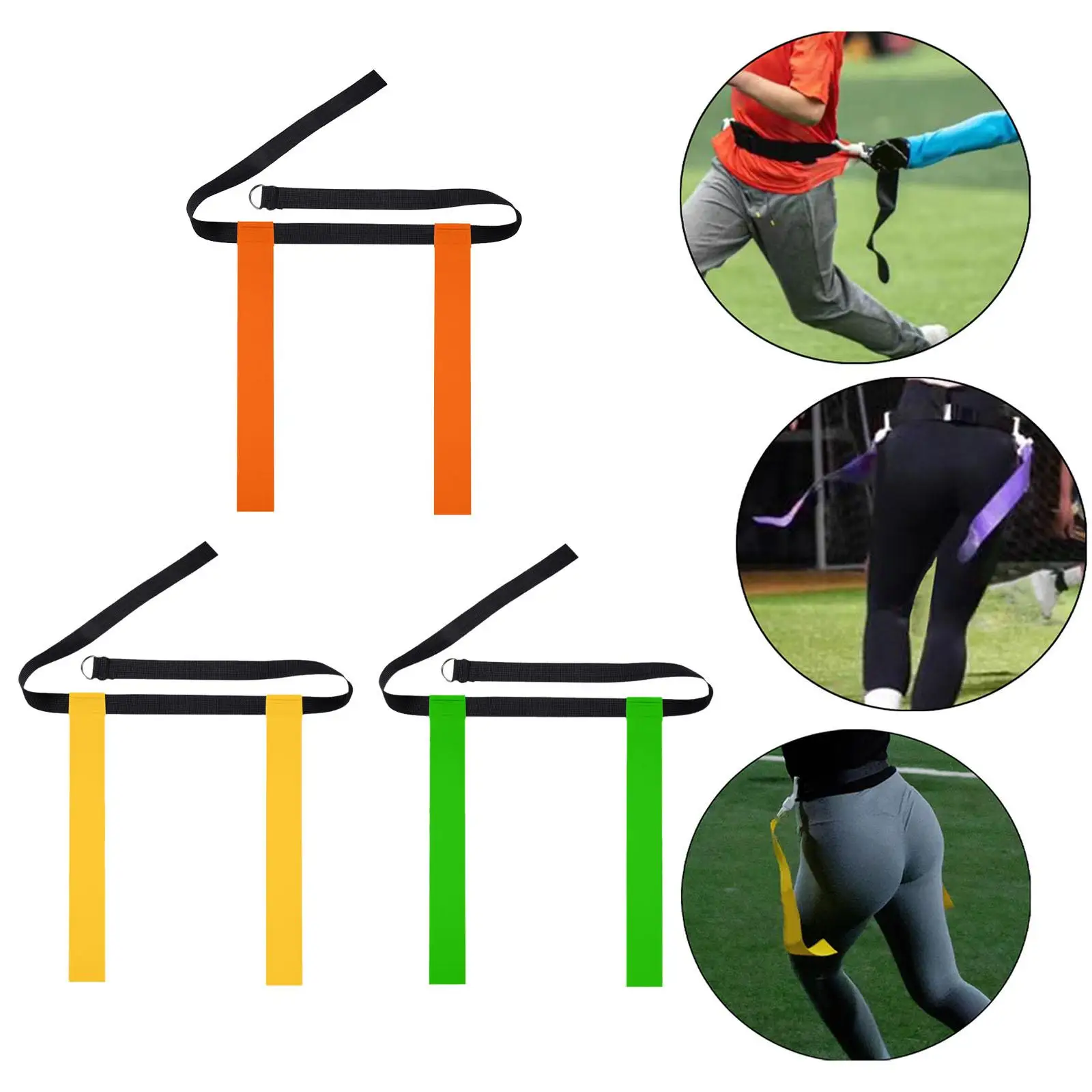 

Футбольный пояс с флагом, универсальный профессиональный ремень с биркой для регби, флаг для игр, спортивных мероприятий, тренировок на открытом воздухе, соревнований по команде