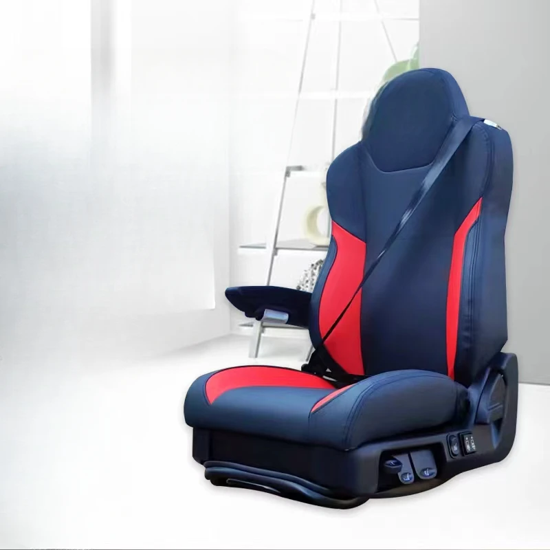 Self-contained air pump aviation seat medium-sized passenger car non-destructive installation soft and hard height