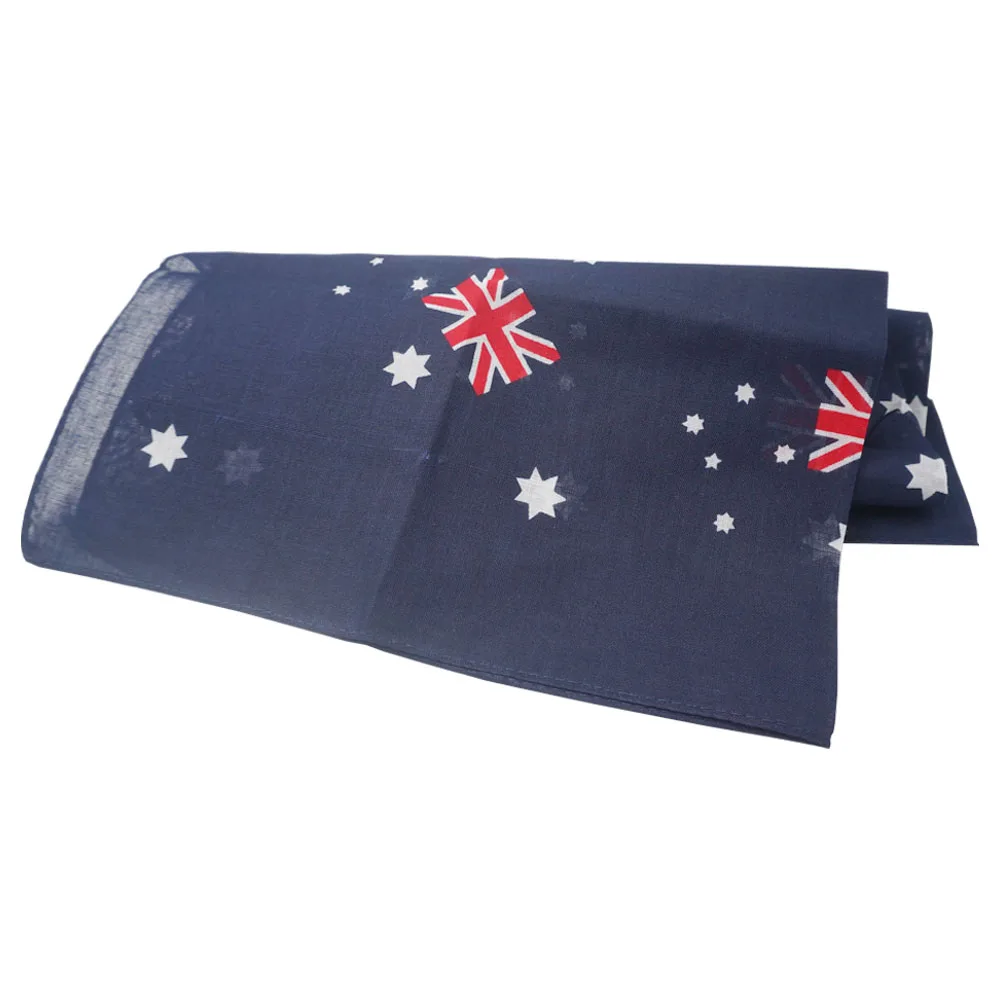 Bandana con bandera de Australia para hombre y mujer, Bandana de algodón 100%, para correr, ciclismo, pañuelo con bandera australiana, Bandana de Hip Hop