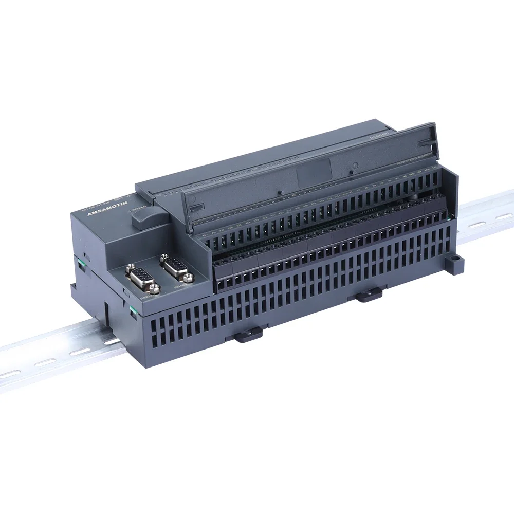 AMX-FX3U-48MR Compatible MELSEC PLC 2AI/1AO 24DI/24DO MODBUS Function Mitsubishi Free CIF31 RS232 Cable