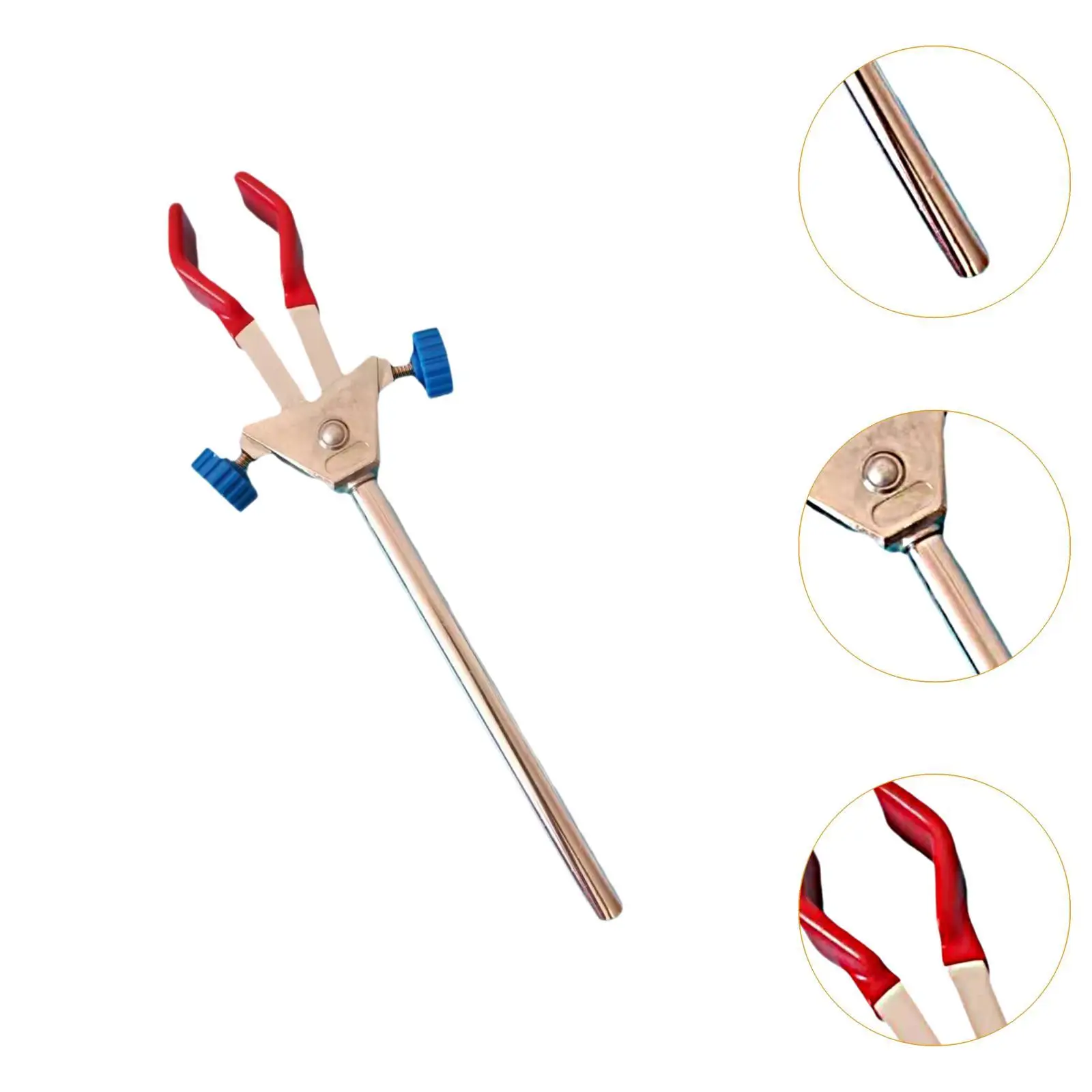 Double Adjust Lab Clamp 11inch Length Holder for Laboratory Equipment