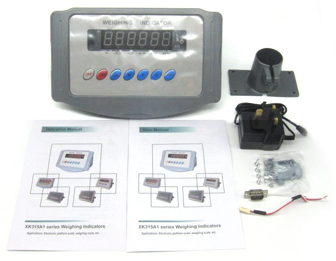 RS232 4-20mA Tellen Schaal Digitale Gewicht Indicator Met Batterij