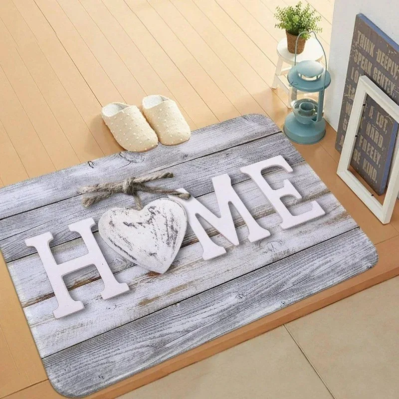 Letter Printed Floor Mat Definitely Not A Trap Door Entrance Doormat Home Room Decor Non Slip Washable Carpets Bath Kitchen Rugs - Image 3