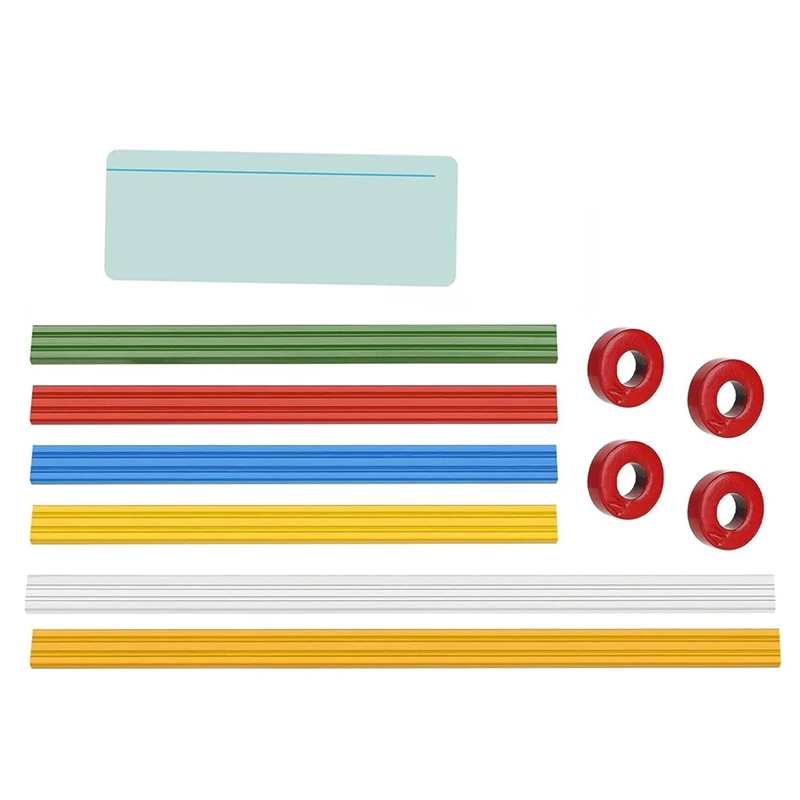 Juego de repuesto de imán caliente para soporte de tabla de tejer, juego de herramientas de tejer de repuesto con soportes de patrón magnético de 11 Uds.