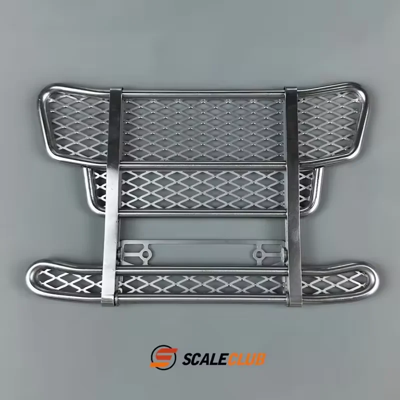 770S RC Truck 1/14 Metal Front Grill Bumper For Tamiya 1/14 RC Tractor Truck 770S Parts Accessories SCALECLUB SL-770
