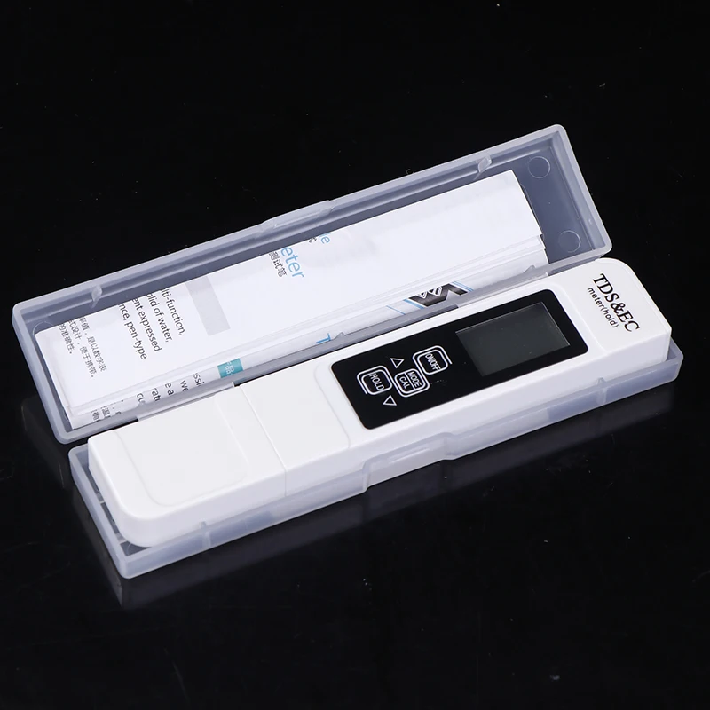 Professional 3 In 1 Tester Water Meter TDS EC Temperature Meter Digital LCD Water Testing Pen Purity Filter Water Quality