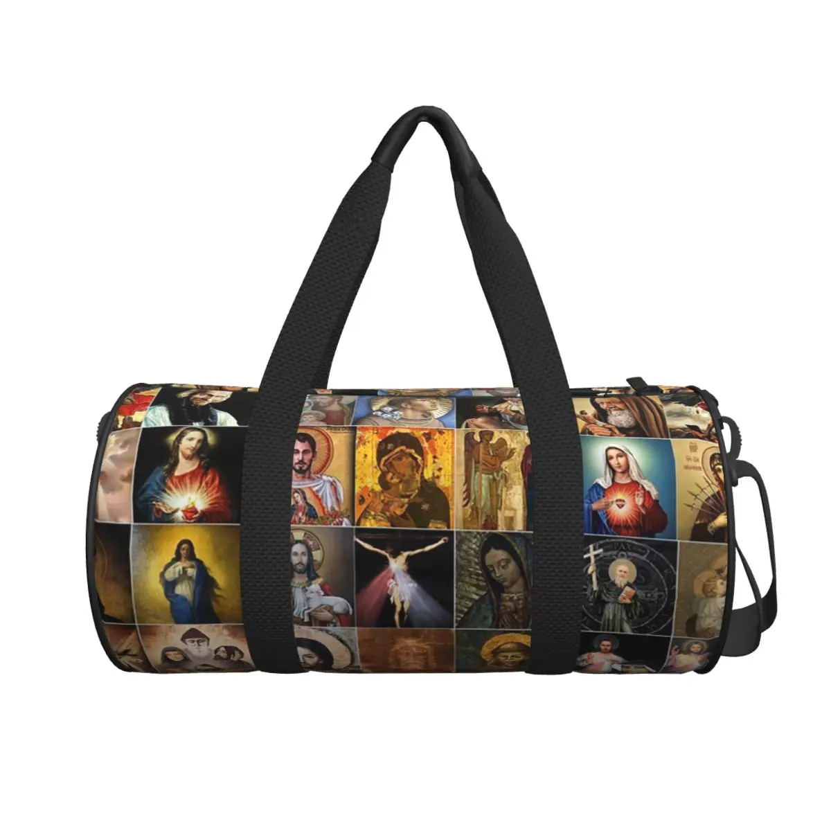 

Святые Иисус Мэри, я доверя в тебя, большая спортивная сумка, водонепроницаемая дорожная сумка, сумки для фитнеса