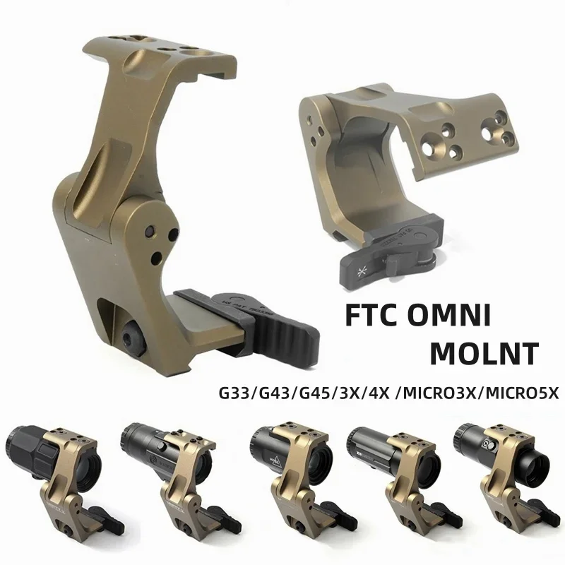 Tactical Unity FTC OMNI Magnifier Mount With FAST QD Lever 2.26