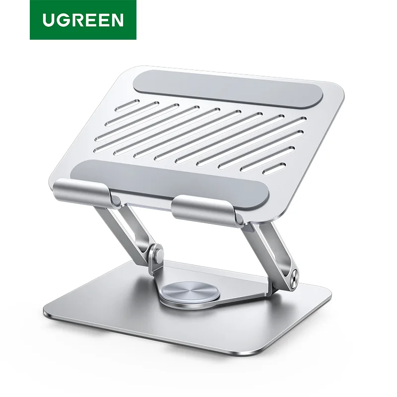 UGREEN Tablet Phone Stand 360°Rotatable Aluminum iPad Stand For iPad Pro iPhone Xiaomi Tablet Support Laptop Stand Tablet Holder