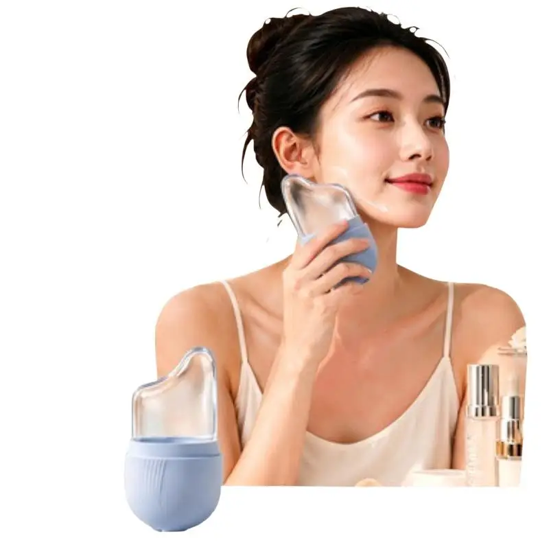 Ice Roller For Face And Eye Silicone Ice Mold Puffiness Relief Facial Skin Care Massage Tools Summer view 5