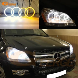 For Mercedes Benz GL Class X164 GL320 350 420 450 500 2007-2012 Ultra Bright LED Angel Eyes Kit Halo Rings Day Light