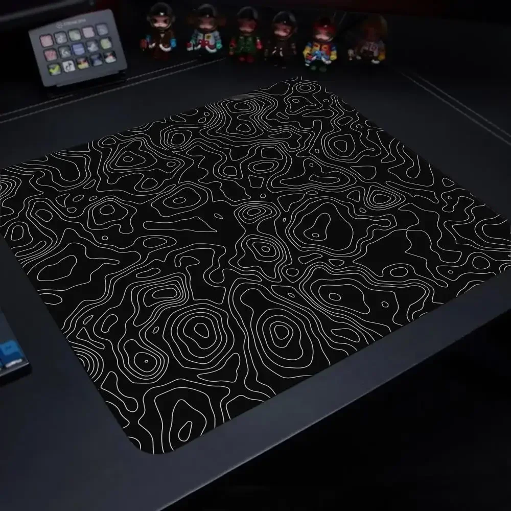 Texture Mouse Pad Multiple Sizes Large Square Computer Office Game Table Mats Rubber Anti-slip Mousepads Small Decor Desk Pads