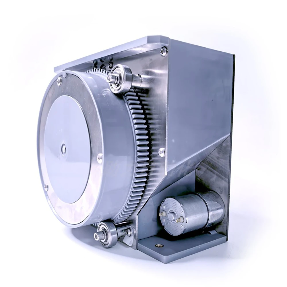 Fully Automatic Hand-Held Screw Machine Silo, Aluminum Alloy Roller Screw Feeder 555 Enlarged Motor Heat-Treated Metal Teeth