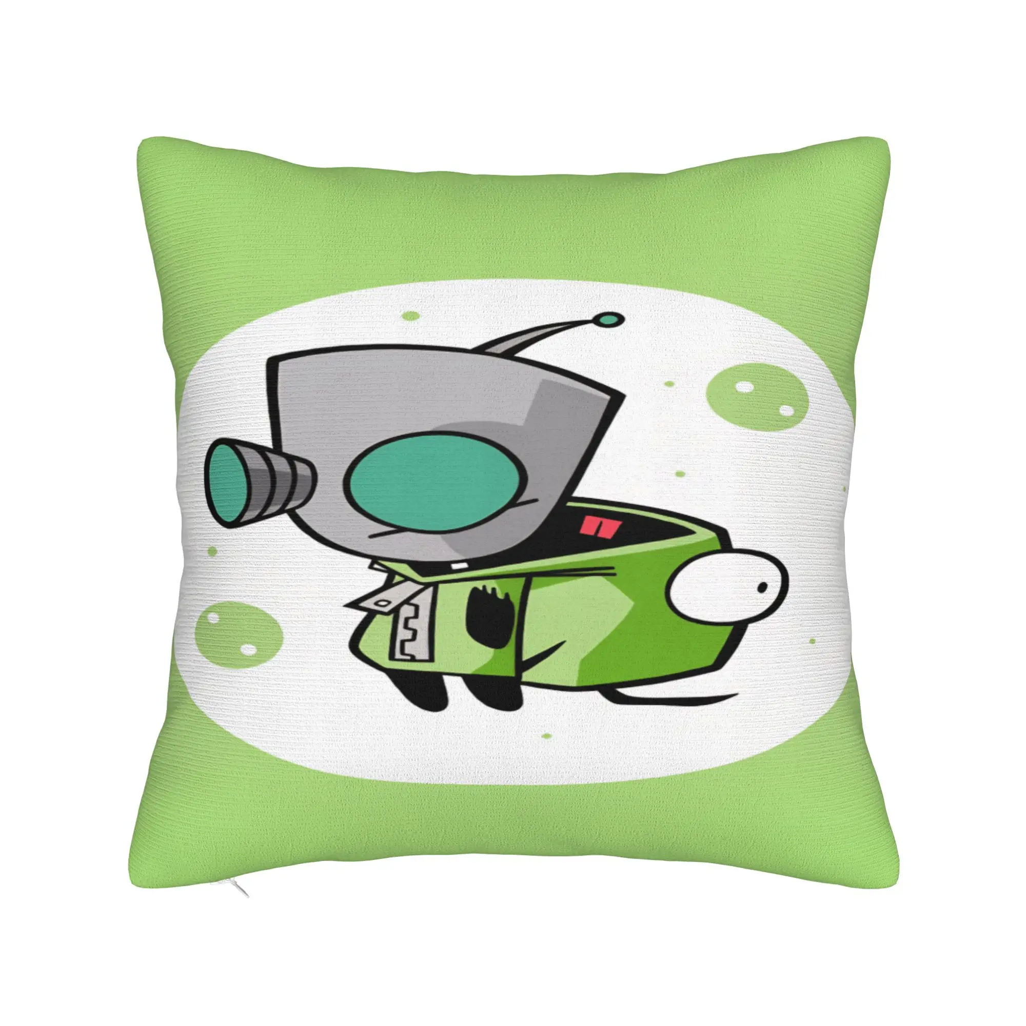 Pillow Cover I-Invader ZIM Anime  Funny Pillow Case For Sofa Car Home Decor Pillowcases