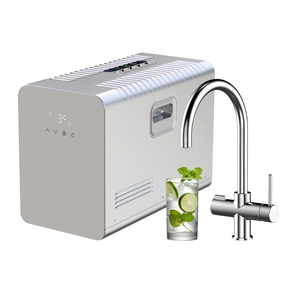 5 In 1 Mixer Tap Faucet Stainless Steel Soda Maker Machine Commercial Undersink Carbonated Soda Maker Sparkling Water Dispenser