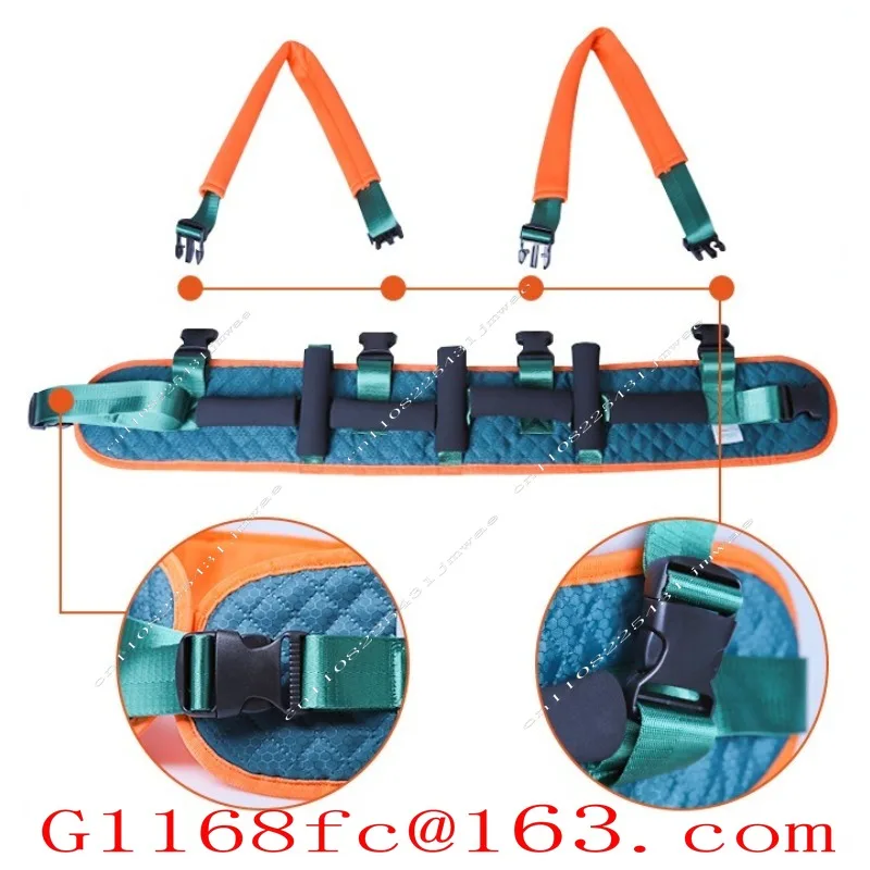 Transfer Belt for Elderly, Walking Aid Gait Belt, Patient Lift Aid for Moving & Assisting Standing, Nursing Care
