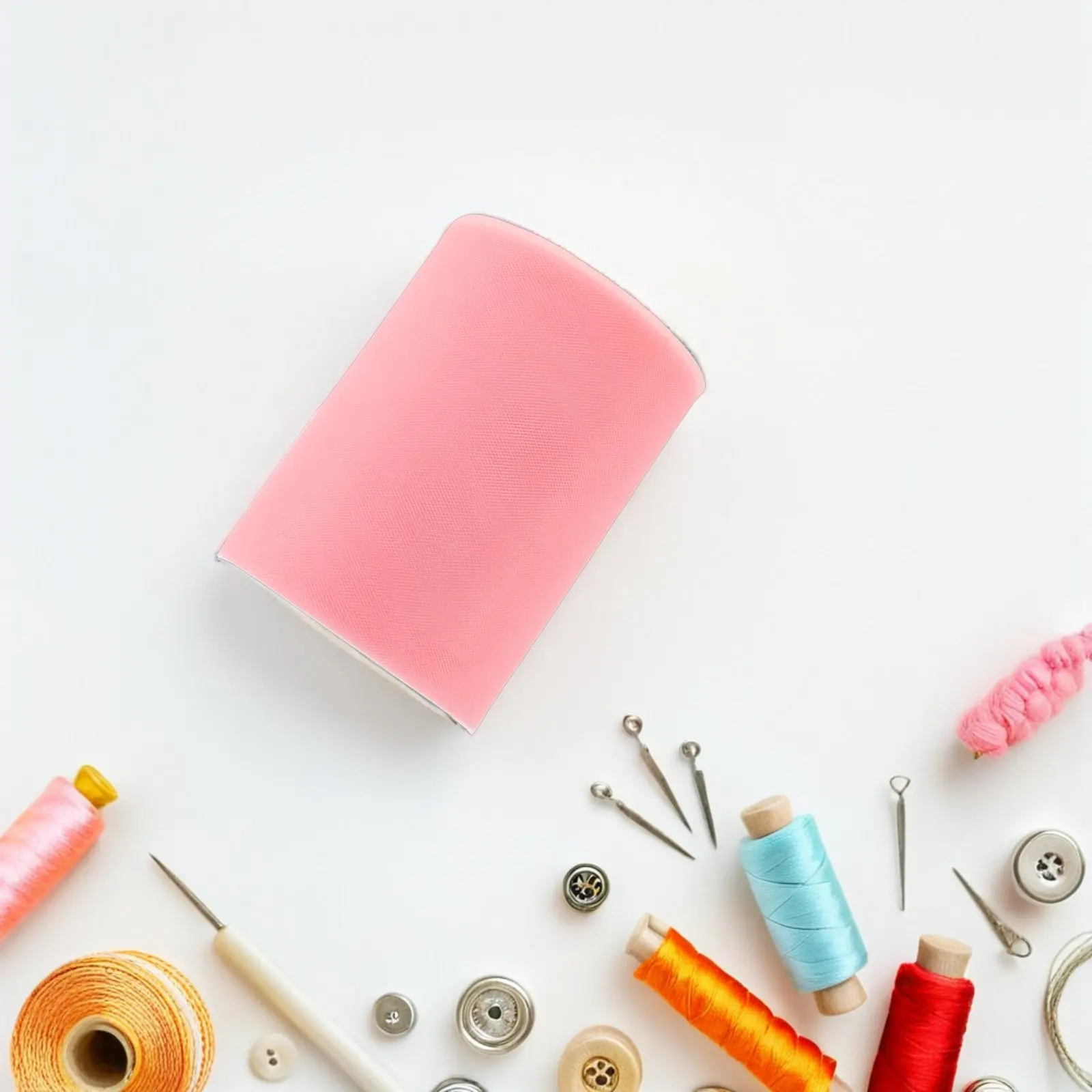 

100 Yards 15Cm Tulle Fabric Roll Soft Sheer Mesh Netting for Wedding Decor Party DIY Crafts Tutu Skirts Chair Sashes Prom