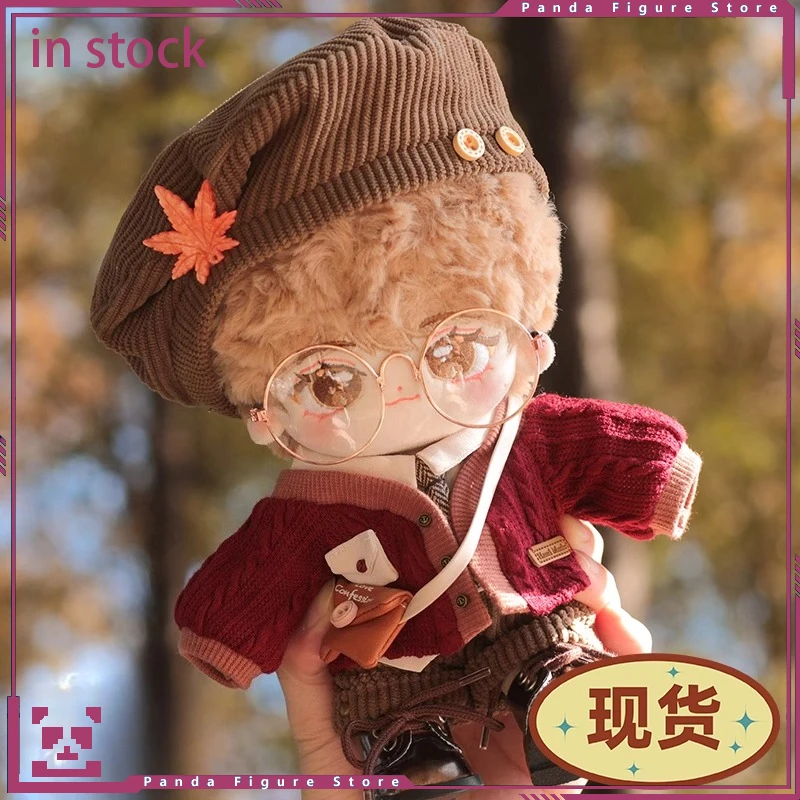 

Cotton Doll Clothes 20cm Clothes Autumn Postman Women and Boys Autumn and Winter Knitted Sweaters