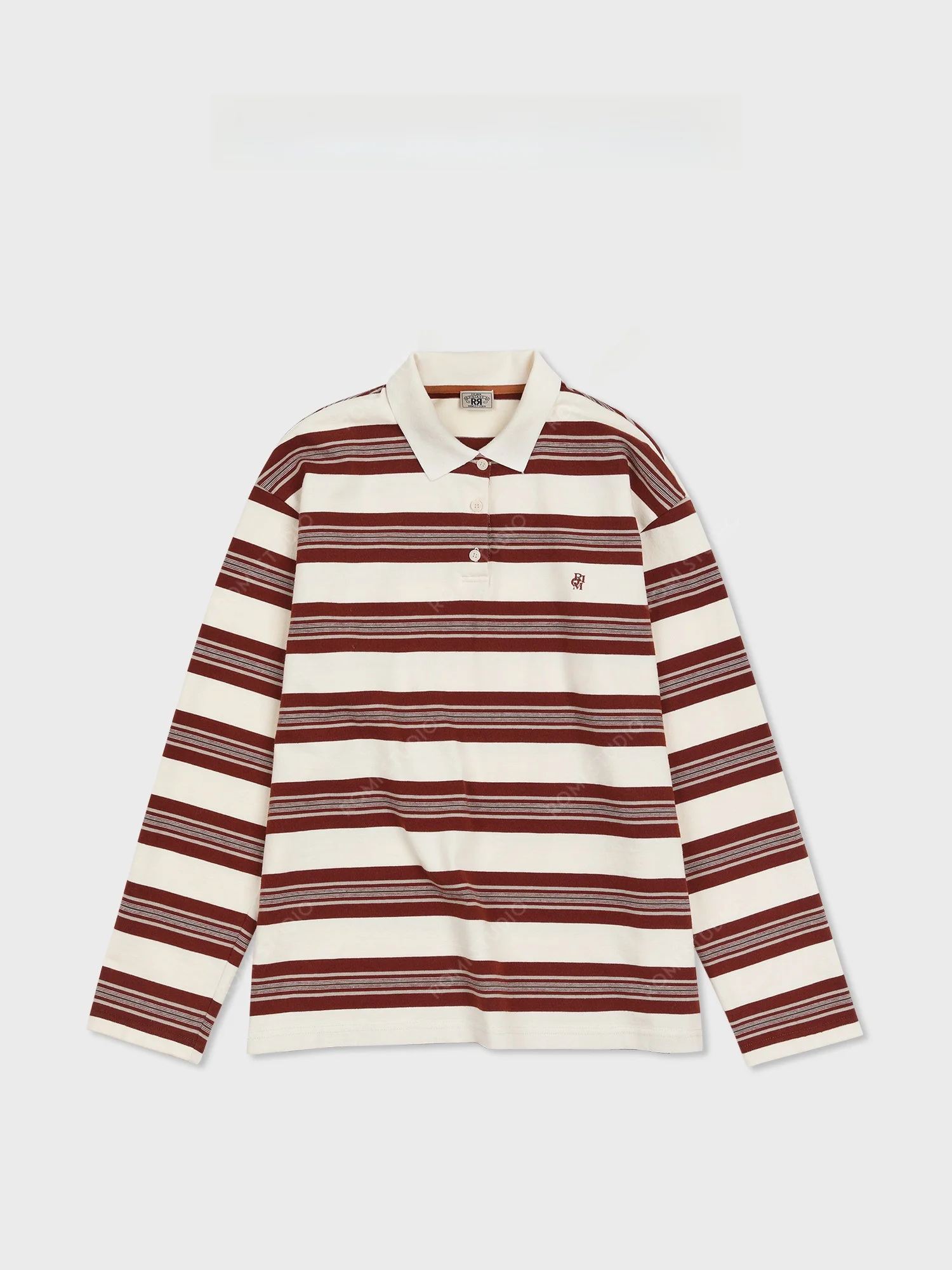 

Женская футболка свободного кроя Romance Studio в винтажном стиле с цветным плетеным узором и длинными рукавами, весна-лето