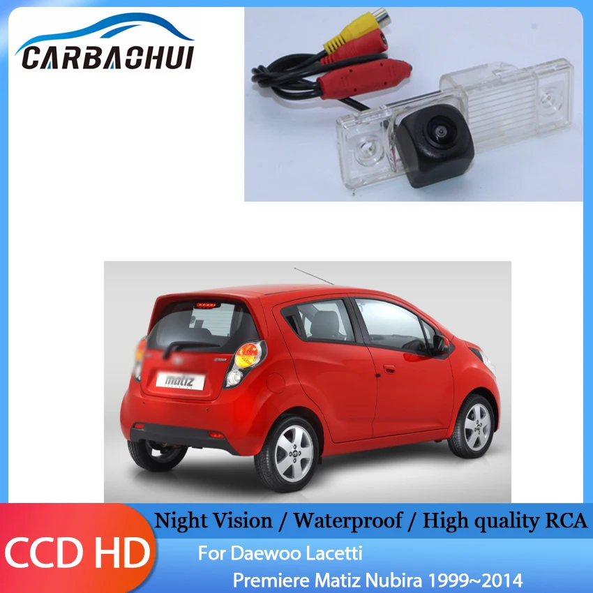170 Degree 1280x720P HD Vehicle Rear View Camera For Daewoo Lacetti Premiere Matiz Nubira 1999~2010 2011 2012 2013 2014 Car