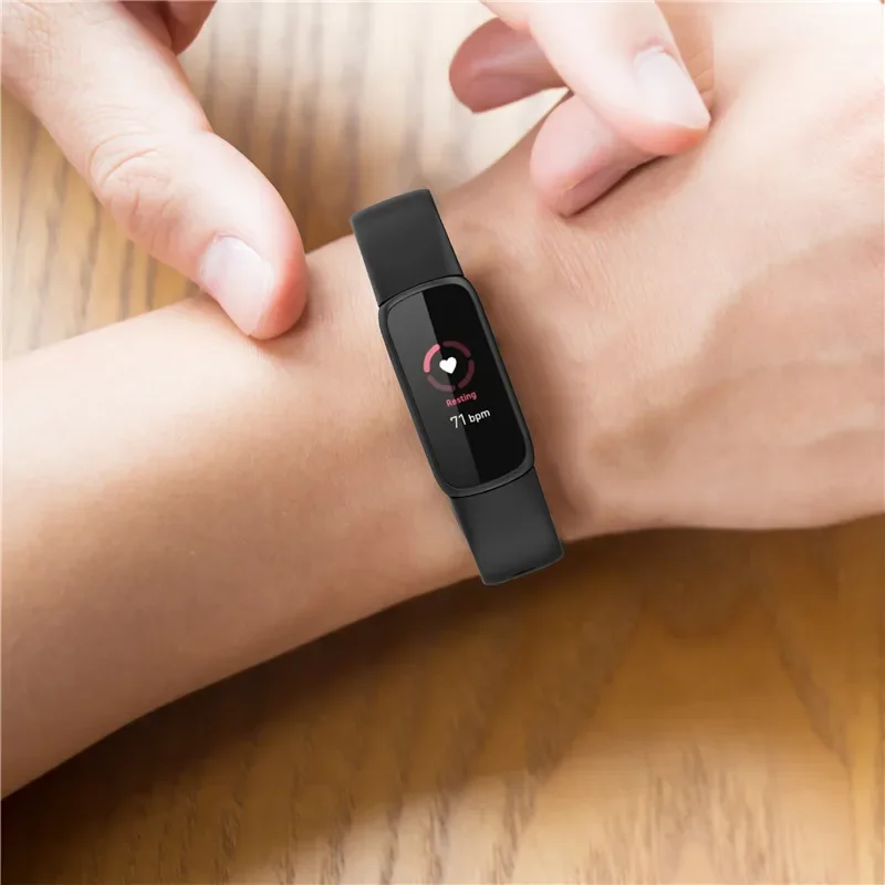 Silikonowy pasek do Fitbit Luxe Band miękkie sportowe zegarek na nadgarstek Correa do bransoletka zamienna paska do zegarka Fitbit Luxe