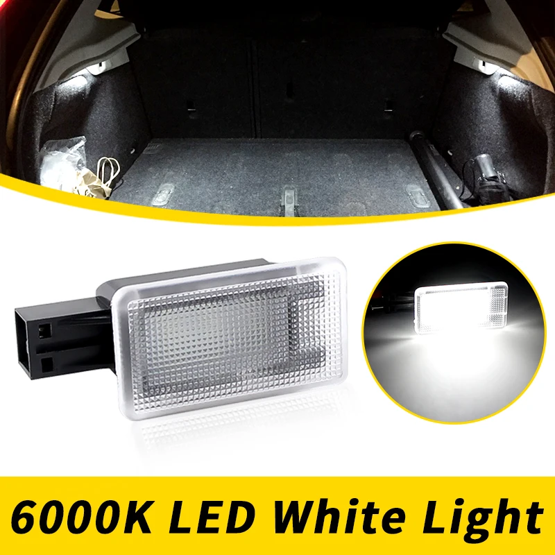 For Volvo V40 V40CC V60 S60 S80 XC40 XC60 XC90 White LED Under Door Courtesy Lamp Footwell Light Luggage Trunk Light Assembly