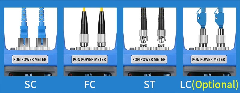 AUA-C330U/AUA-C330A Rechargeable PON Power Meter Optical Fiber PON OPM FTTX/ONT/