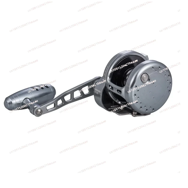 Suitable for Fishing Reel Saltwater Drum Wheel Slow Jigging Reel Max Drag 40KG Drag Sound