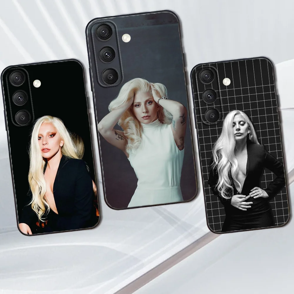 

Singer Lady Gaga Phone Case For Samsung Galaxy S25,S24,S21,S22,S23,S30,Ultra,S20,Plus,Fe,Lite,Note,10,9,5G Black Cover