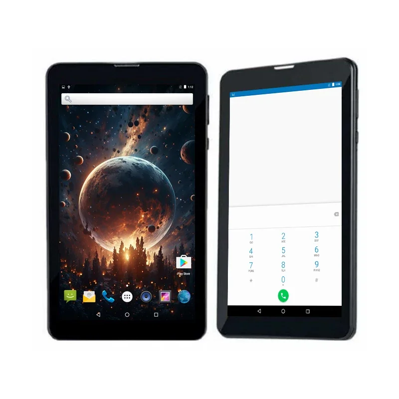 LF705 7 "3G مكالمة هاتفية أندرويد 6.0 الكمبيوتر اللوحي MTK8735 رباعية النواة 2GB RAM 16GB ROM 1024 x 600 بكسل 2 × بطاقة Sim GSM