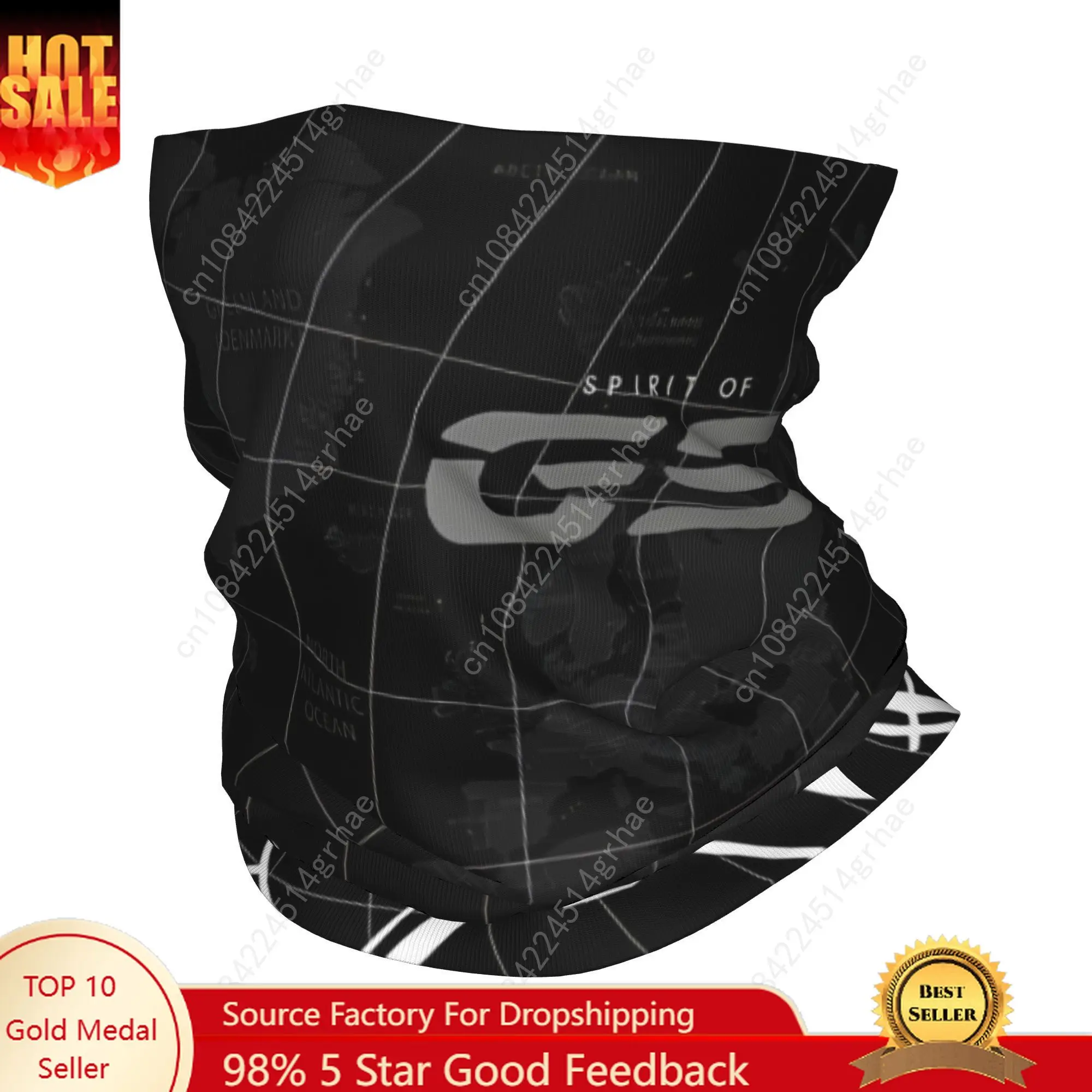 

Custom GS Bandana Neck Gaiter for Hiking Running Women Men Wrap Scarf Motorcycle Adventure Headband Warmer