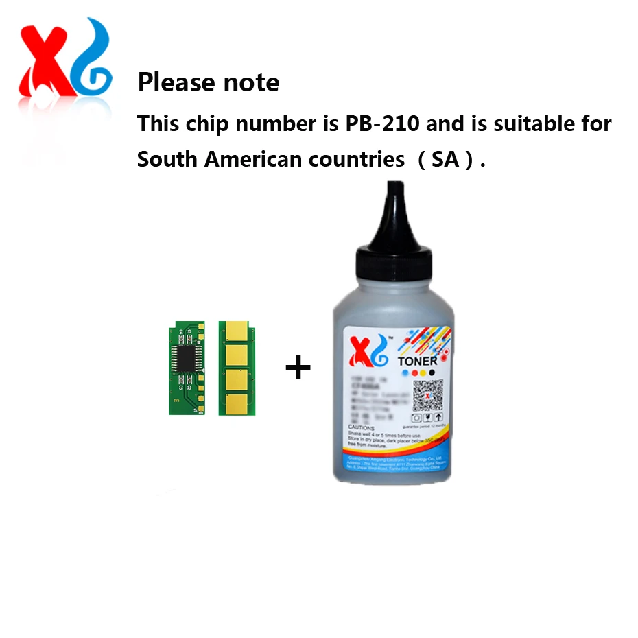 Imagem -06 - Cartucho de Toner com Chip para Panasonic P2500 P2500w P2502w P2507 M6550nw M6552nw M6600nw M6602nw M6600n M6602 16 k Pb210 211 Conjunto