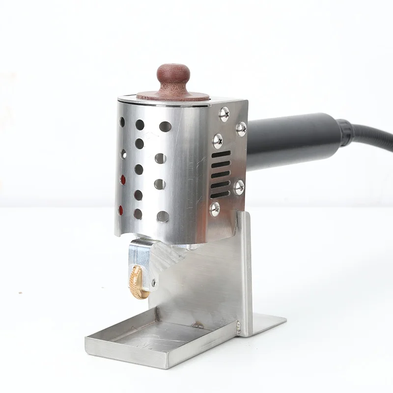 Hand-Push Hot Melt Glue Roller Machine with Yellow Glue Satchel Leather Bag Glue Brushing Machine